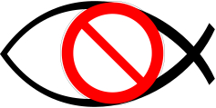 Christian Ἰ&chi;&theta;ύ&sigmaf; (fish) symbol